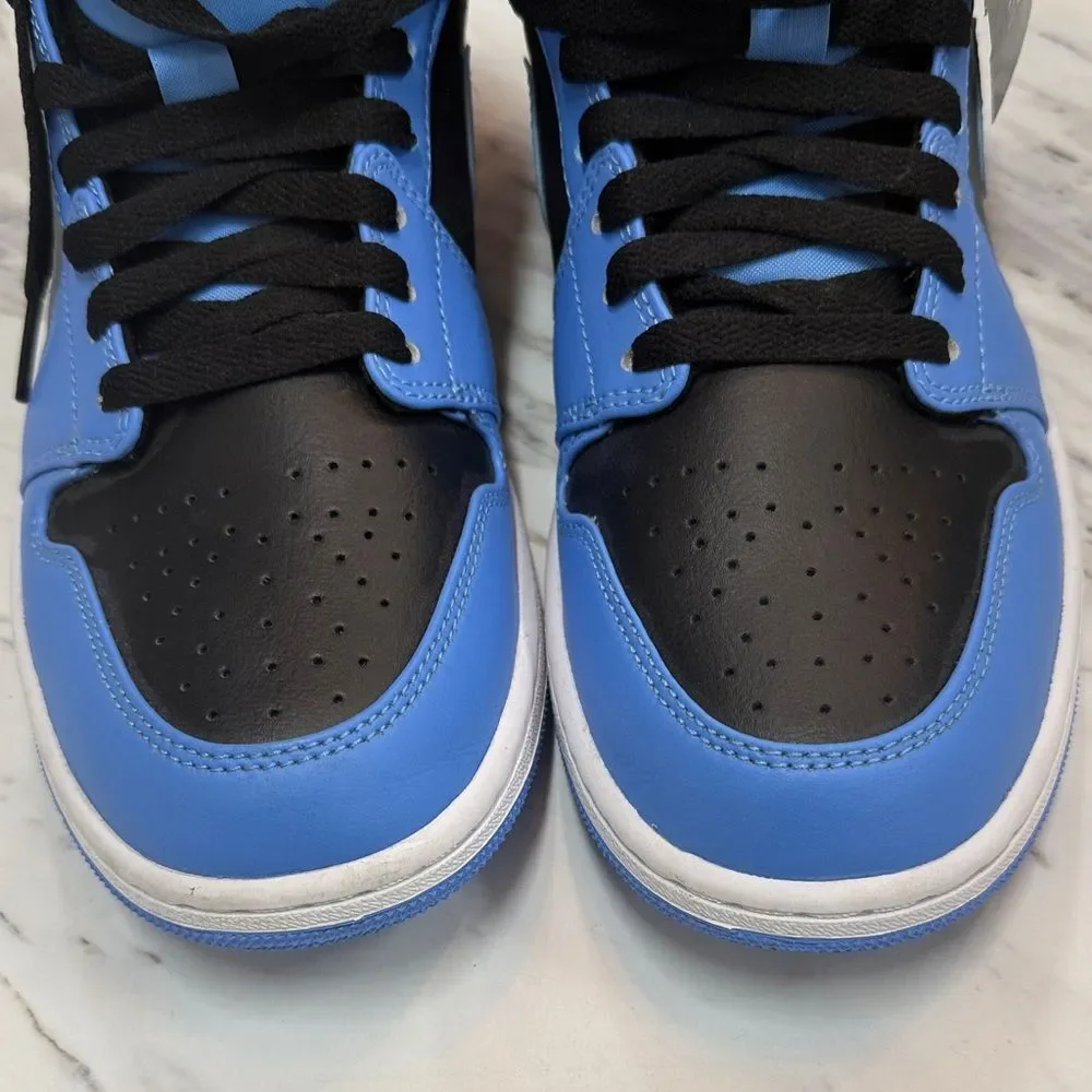 Jordan High-Top Sneakers in Blue and Black